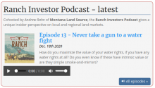 Ranch Investors Podcast Episode #13 Ranch Investors Podcast Episode #13