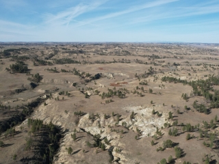 Map of Little Rosie Ranch: 3228 acres North of Sand Springs