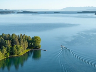 Map of Bird Point: 7 acres Polson