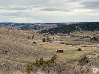 Map of Brumfield Ridge Ranch: 487 acres SE of Reed Point