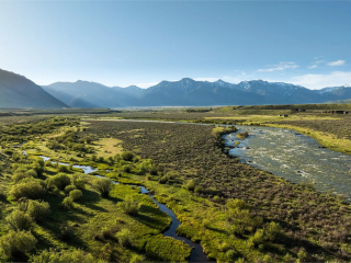 Map of Madison Spring Creek Ranch: 228 acres NW of West Yellowstone