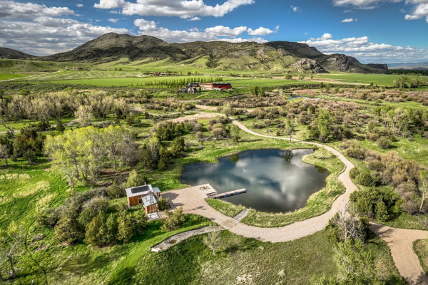 Map of 1805 River Ranch: 194 acres SW of Three Forks