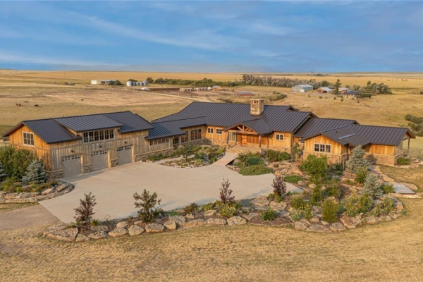 Map of Diamond T Ranch: 1424 acres South of Great Falls