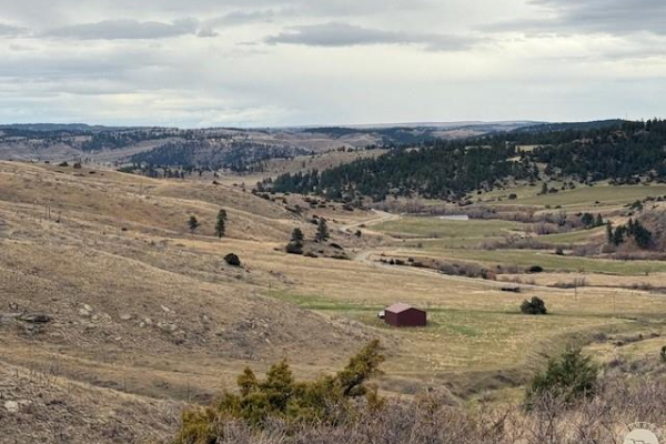 Map of Brumfield Ridge Ranch: 487 acres SE of Reed Point