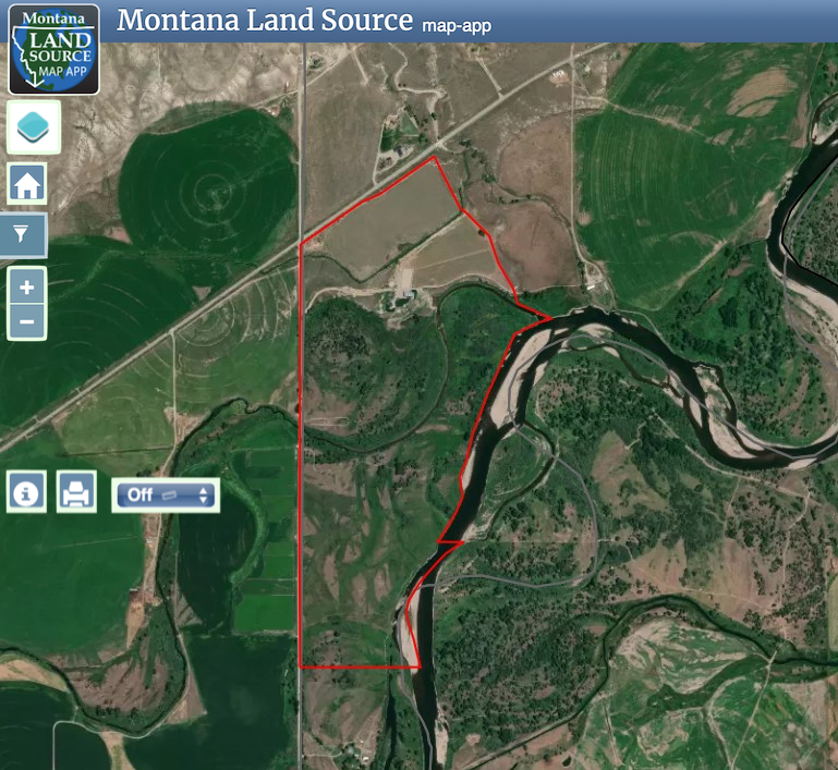 1805 River Ranch map image