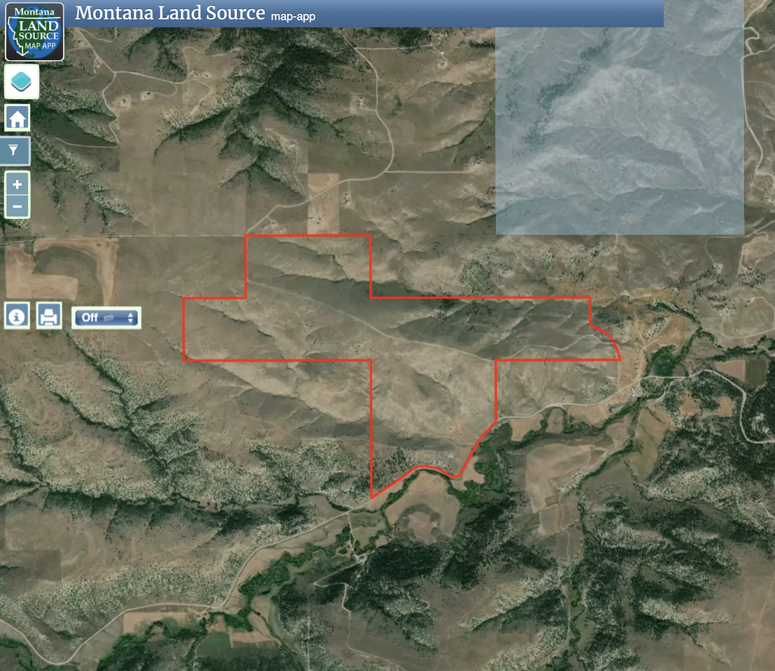 Brumfield Ridge Ranch map image