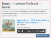 Ranch Investors Podcast Episode #14