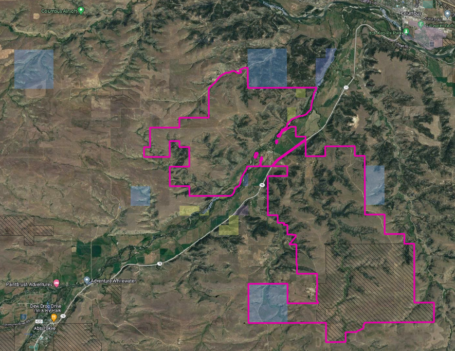 Beartooth Ranch map Beartooth Ranch map